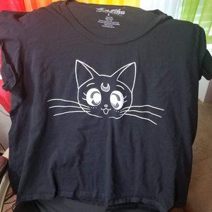 Torrid Sailor Moon Luna Plus Size T-Shirt 5XL